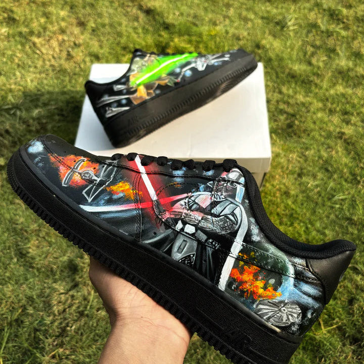 Nike Air Force 1 x Yoda x Darth Vader