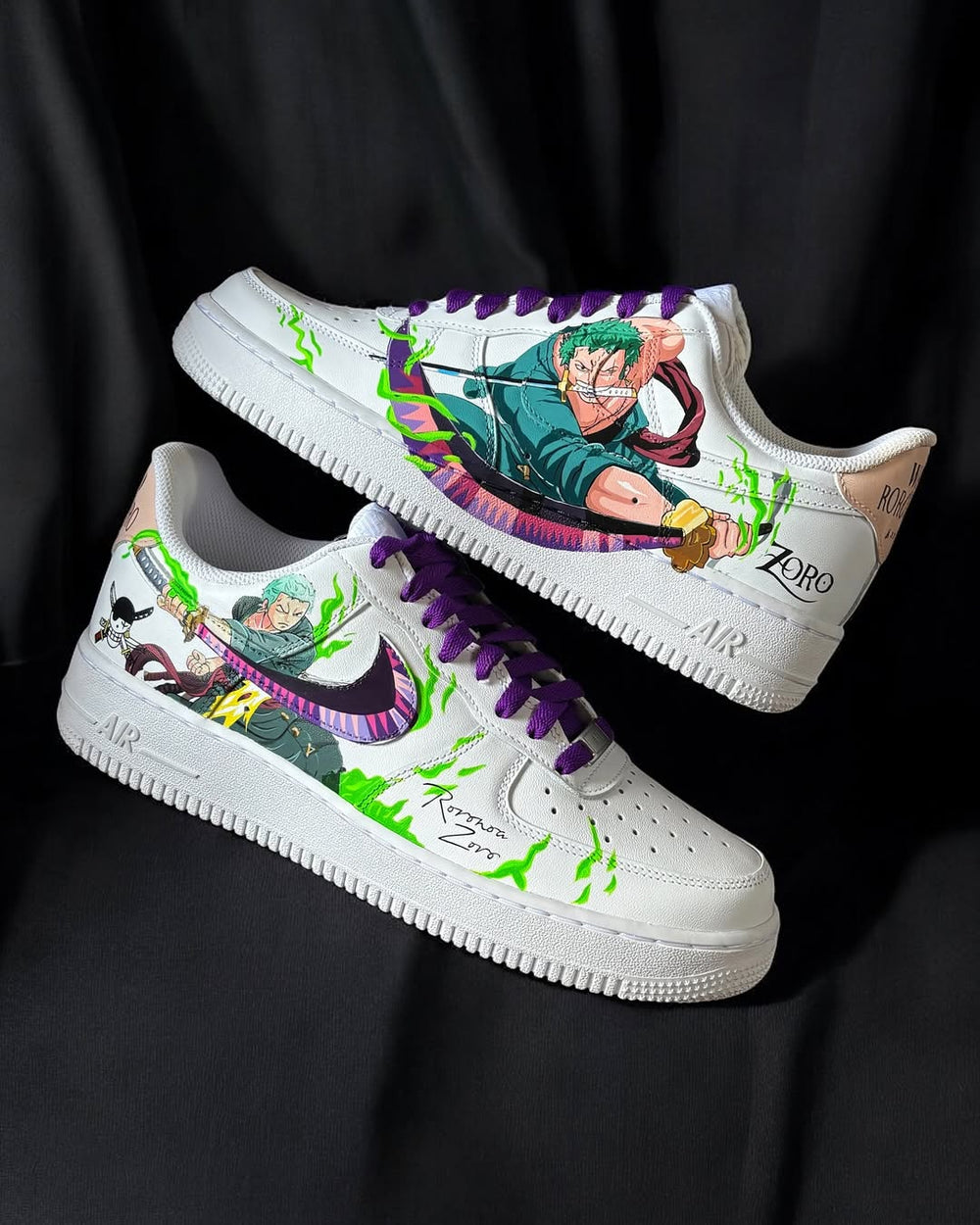 Nike Air Force 1 x RORONOA ZORO