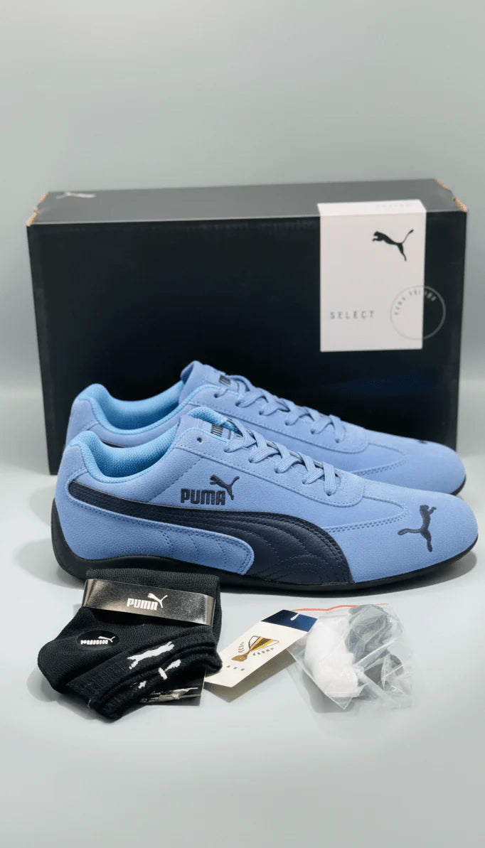 PUMA - Speed Cat Blue Lightweight Shoes