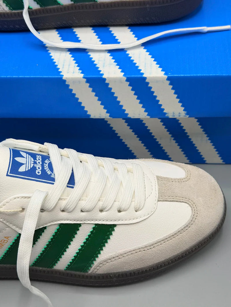 ADIDAS - Samba OG Green Striped For Men & Women – alt view
