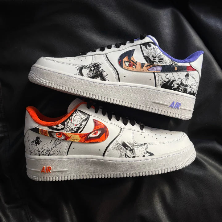 Nike Air Force 1 x Naruto x Sasuke