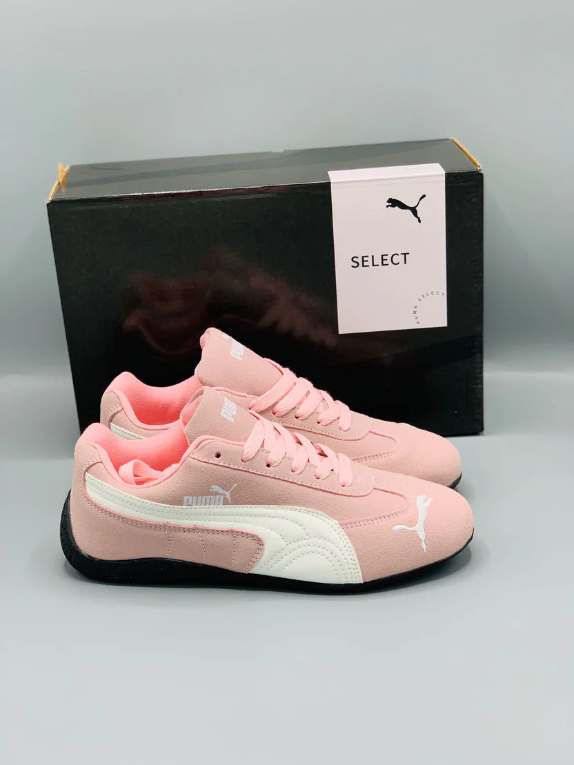 PUMA - Retro Low Top Pink Sneaker Lightweight Shoes For Women