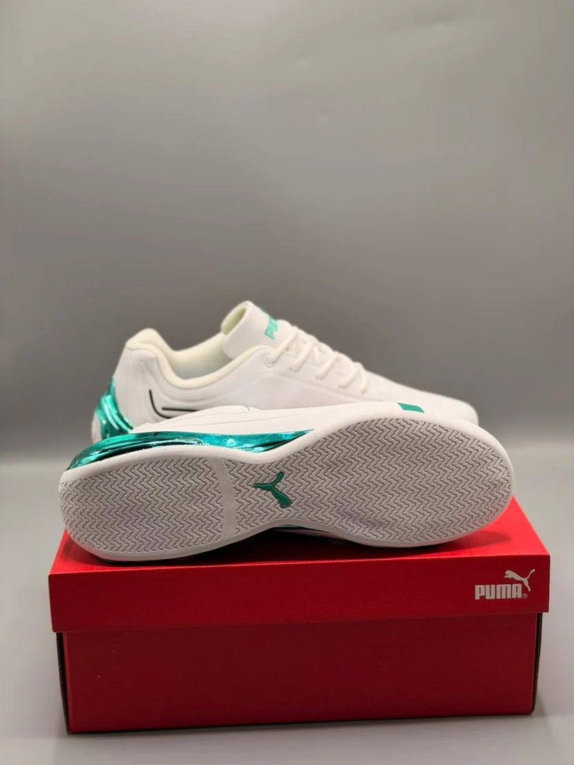 PUMA - Culb Klassica White Green Suede - Premium Edition